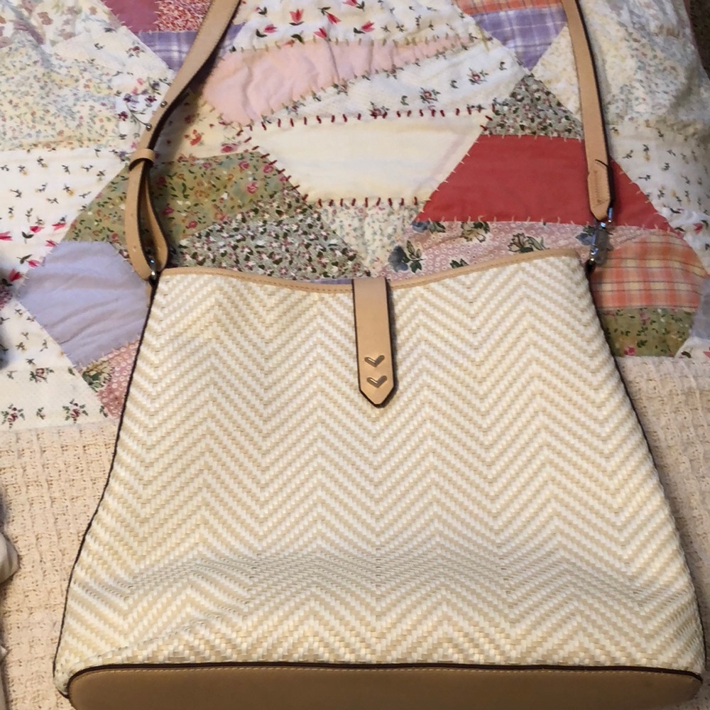 Stella and dot Crosby hobo chevron bag